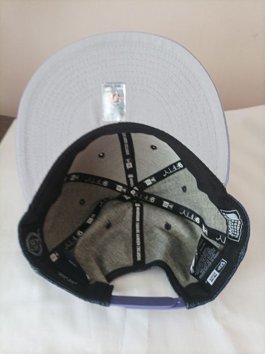 Nowa czapka męska jeans