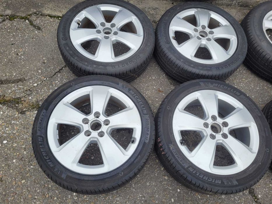 B004 koła letnie 205/50/17 michelin 93h et 48