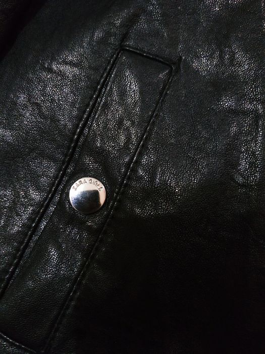 Кожаная куртка Zara