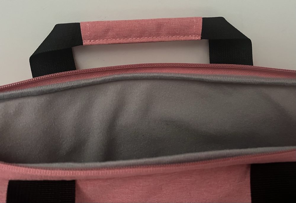 Torba na laptopa YINHANG 14 cali różowa