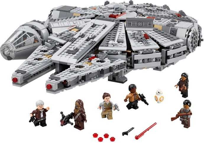 Vendo Lego Star Wars Millennium Falcón Novo
