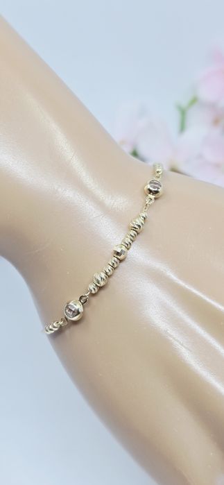 Złota bransoletka próba 585 14k