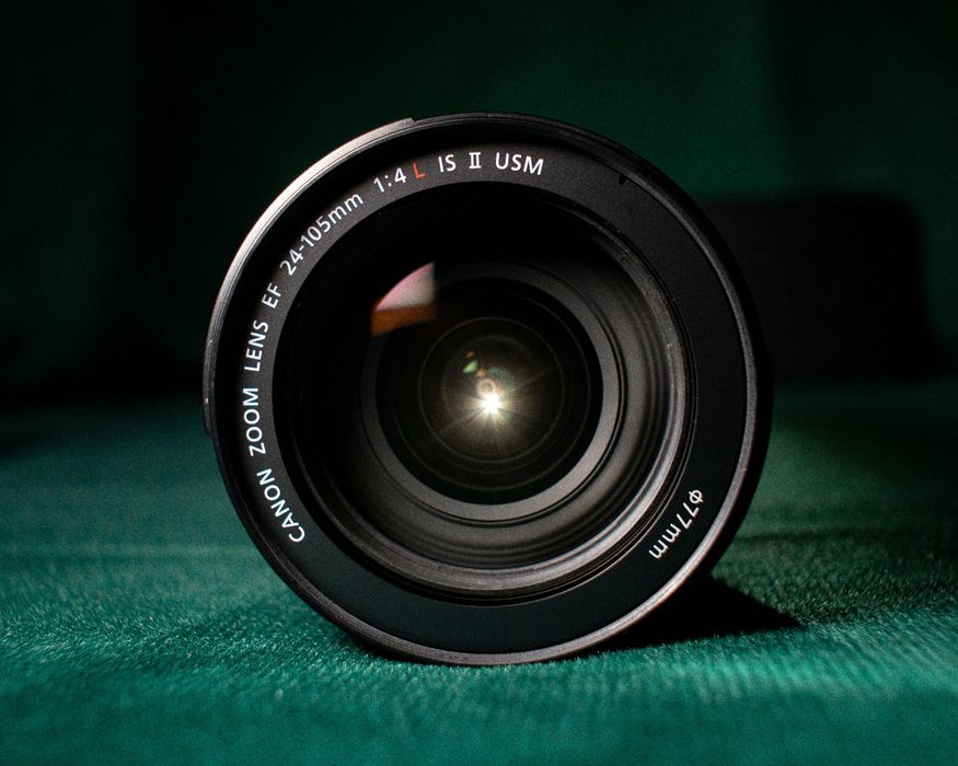 Canon EF 24–105mm f/4L IS II USM – stan idealny / jak nowy