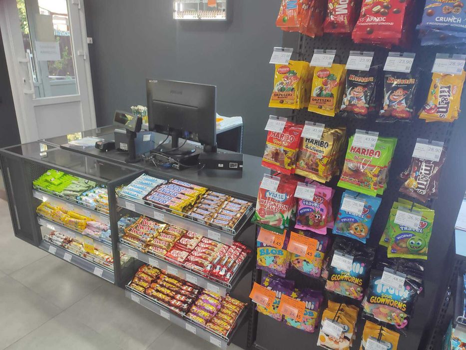 Пульсар - касова лінія розрахунку з металу та ДСП в наявності