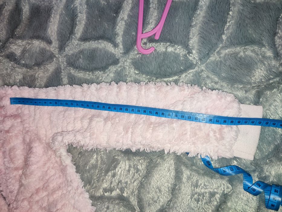 Bluza rozpinana ala futerko 134