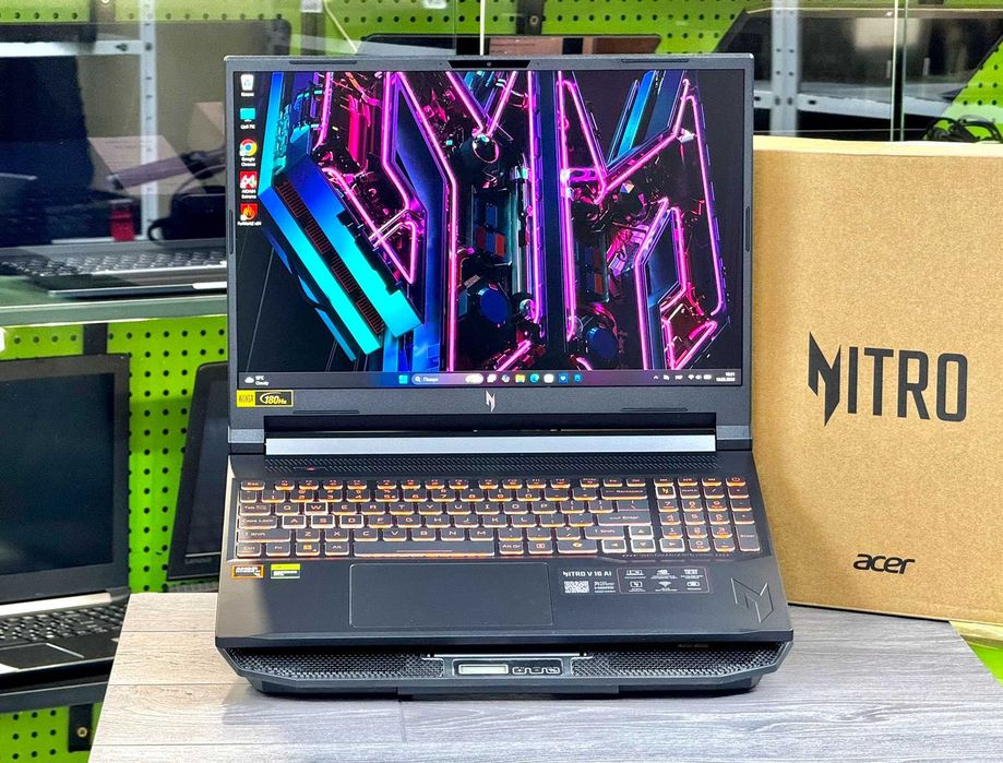 • НОВИЙ!!! Acer Nitro V16 ANV16-61 / AMD Ryzen AI 7 350 / RTX 5060 8Gb •