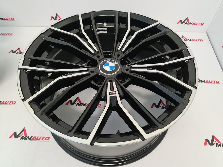 Jantes Look BMW 846M Preto Polido 19 (5x112)