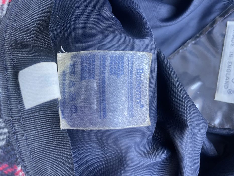 Kaszkiet Burberry/Burberrys M 100% wełna