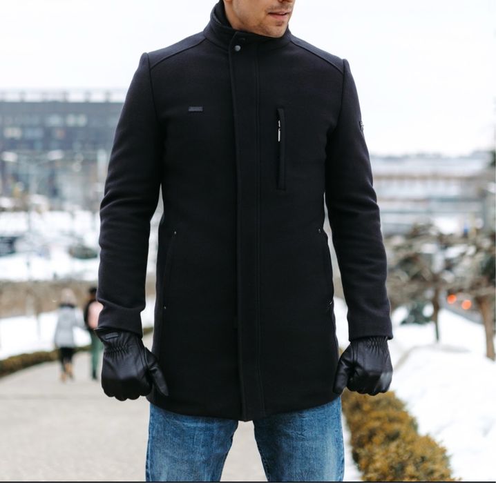 Чоловіче зимове вовняне тепле пальто Sun's House