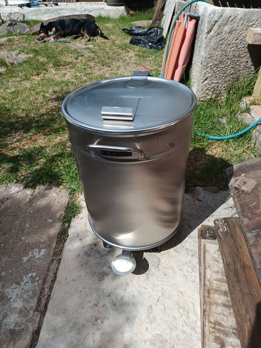 Lixo inox profissional