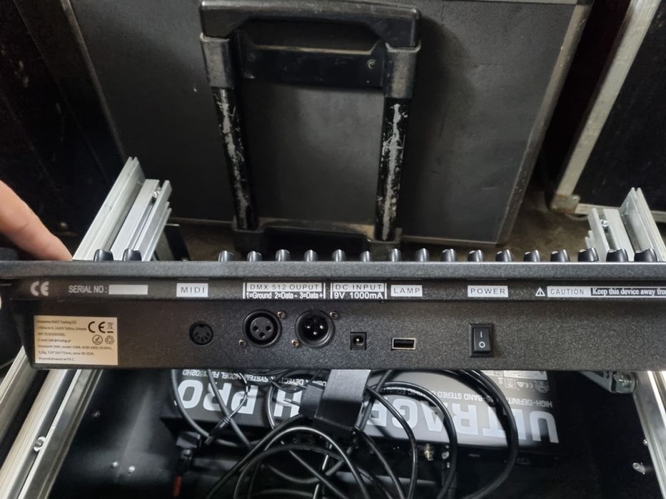 Sterownik DMX 384 kanały+ lampka