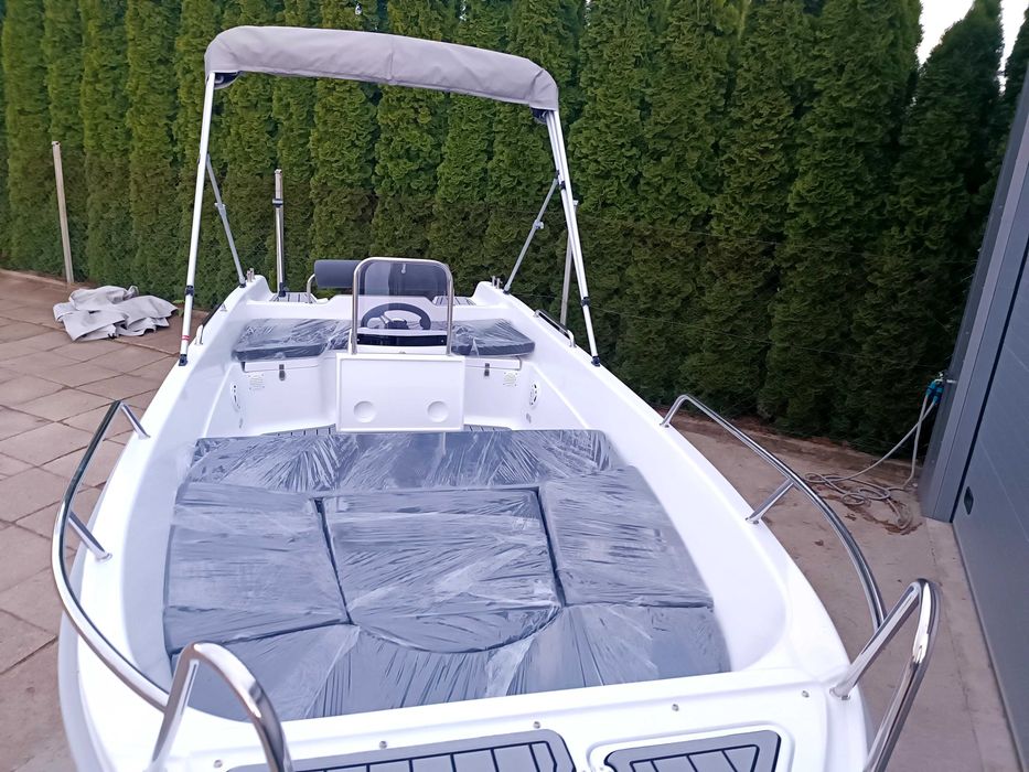 Łódź motorowa Scalar 450 w pełni  wyposażona okazja