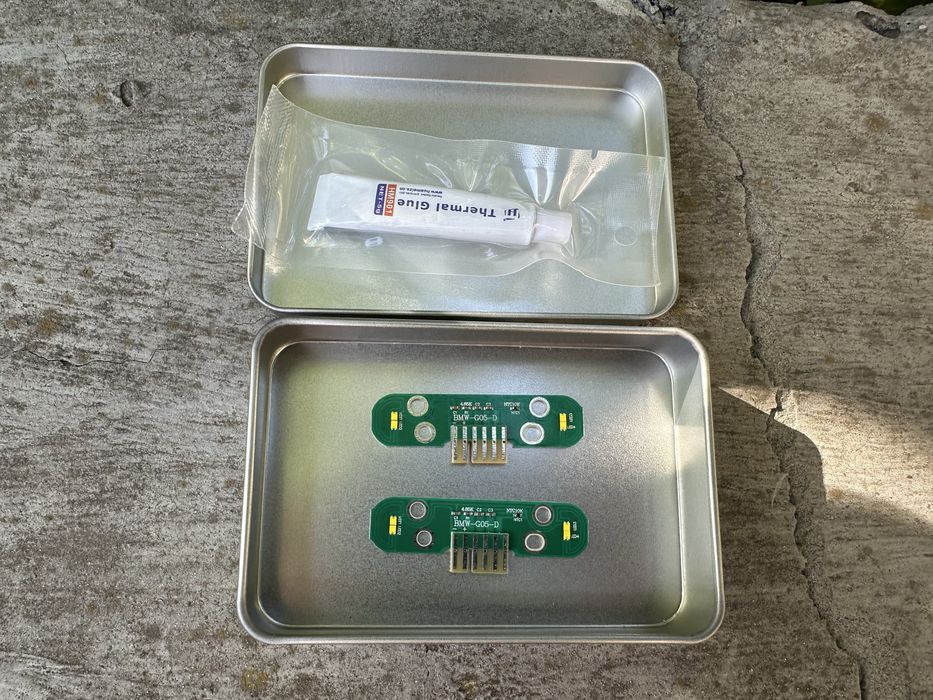 Светодиодная плата ДХО Yellow для фар BMW LED X5 G05, X6 G06