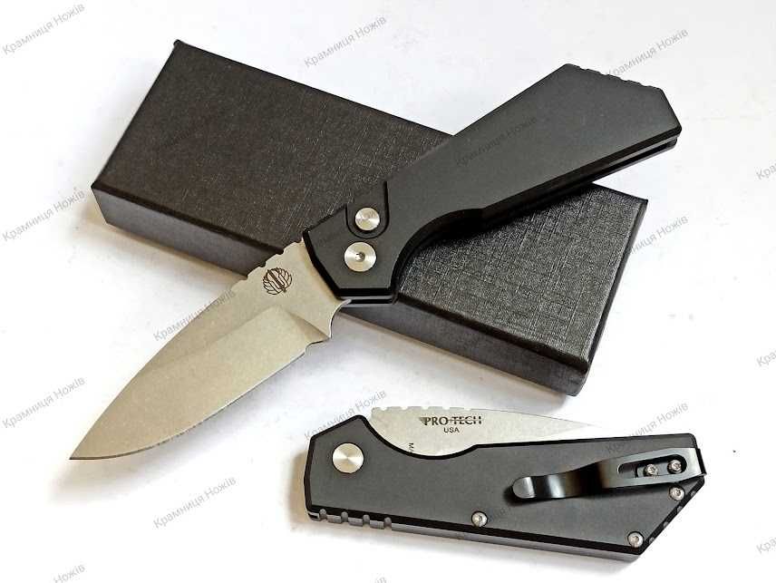 Ніж викидний Strider + Pro-Tech PT Automatic Нож выкидной на кнопке Strider + Pro-Tech автоматичний EDC ніж сталь D2