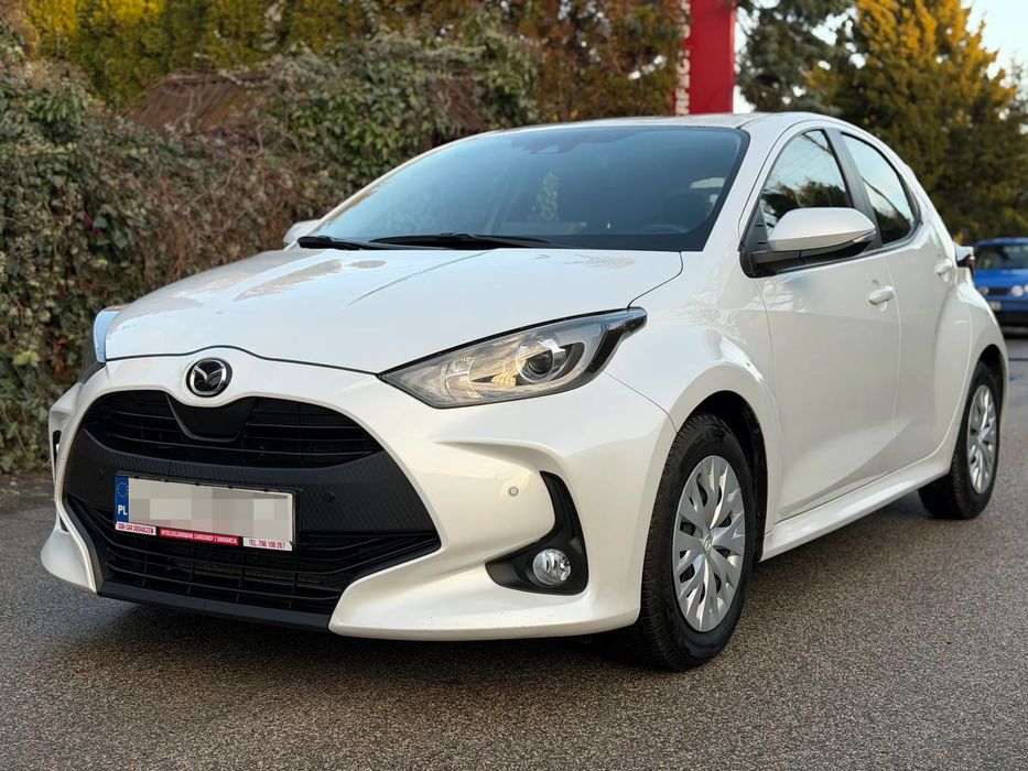Mazda 2 Hybrid Salon PL FV23% Kamera Czujniki CarPlay AndroidAuto Podgrzewane fotele