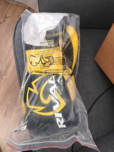 Rękawice RFX-Guerrero Sparring P4P Edition Black/Yellow Wiązane 16OZ