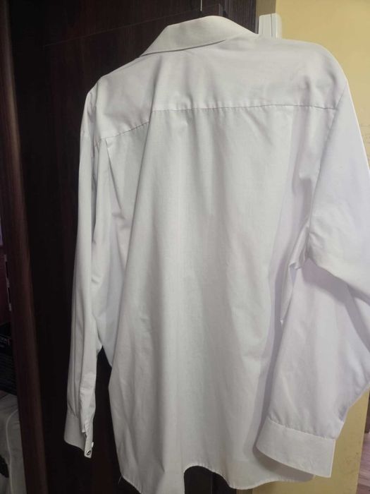 Biała koszula wizytowa De  - Luxe rozmiar 48