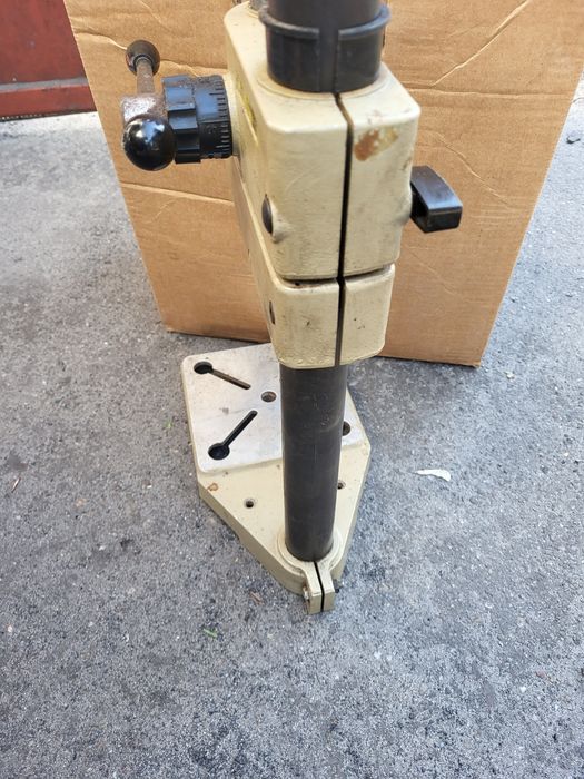 Stojak statyw do wiertarki z frezem zbs 480 made in ddr