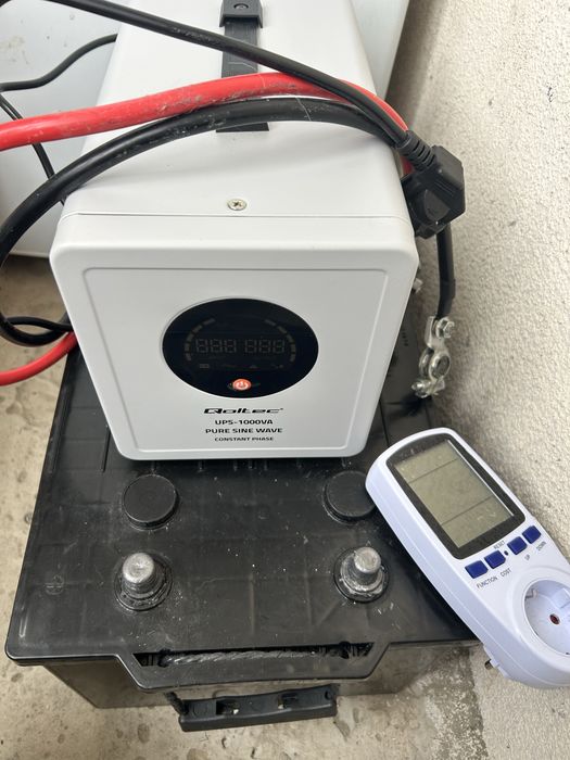 UPS qoltec sinus 1квт інвертор з чистою синусоїдою оригінал
