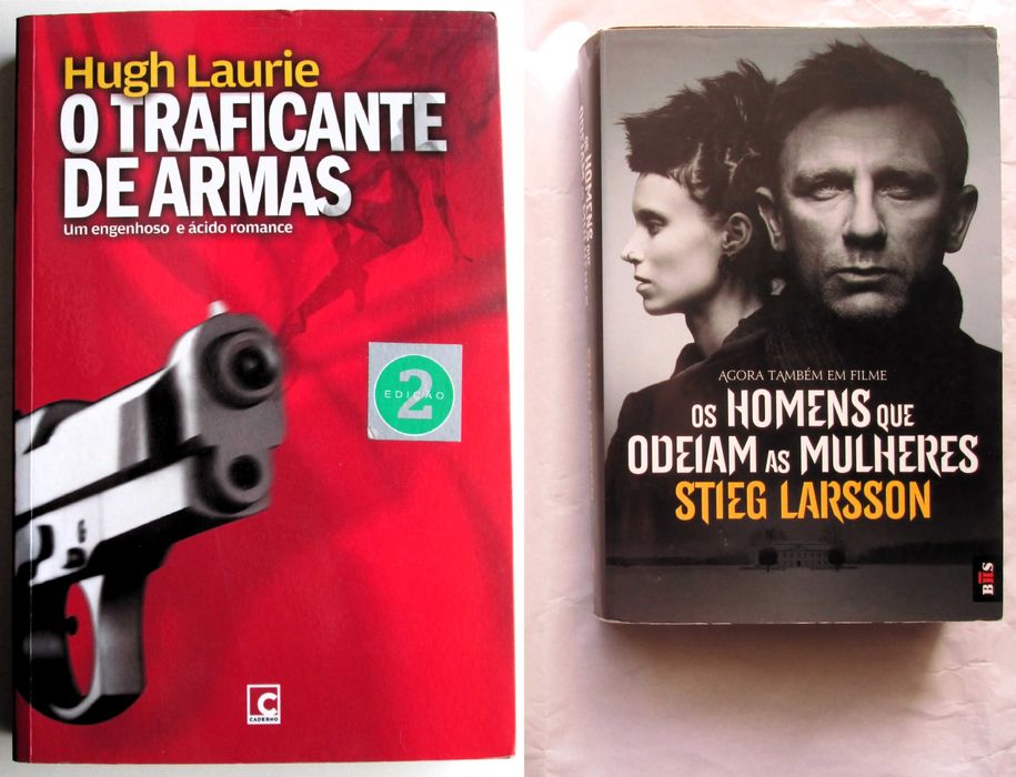 Stieg Larsson + Hugh Laurie (Dr. House)