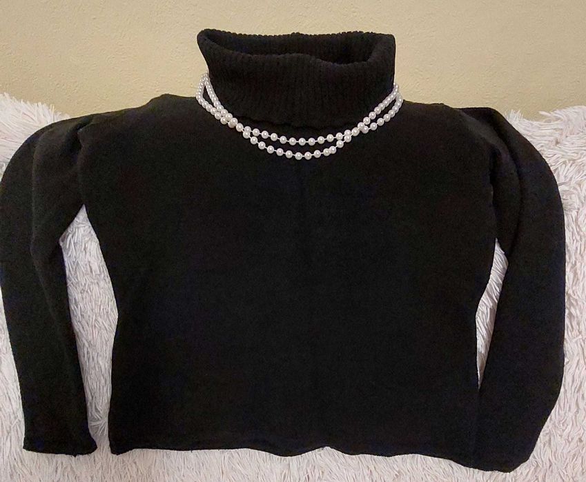 Golf klasyczny czarny rozmiar XXL