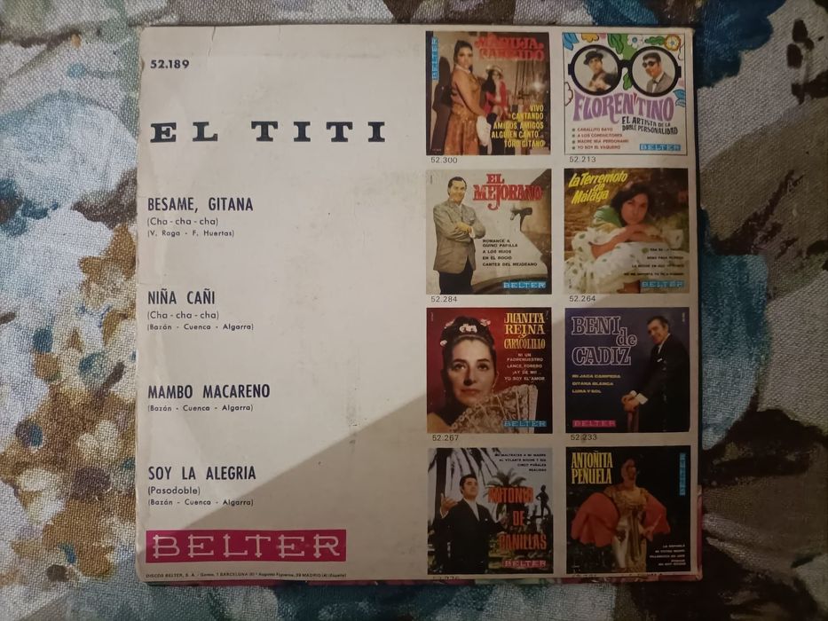 Quatro discos de vinil