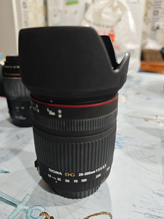 Lente Sigma 28-300 para Canon