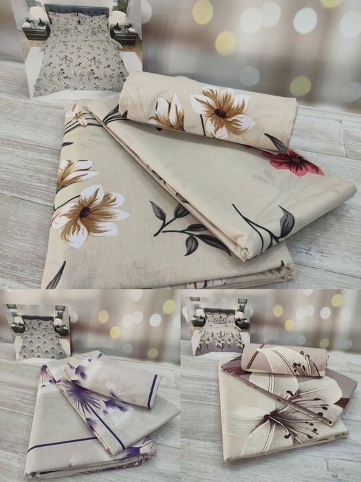 Комплект  постельного белья  бязь хлопок 100% Евро размер