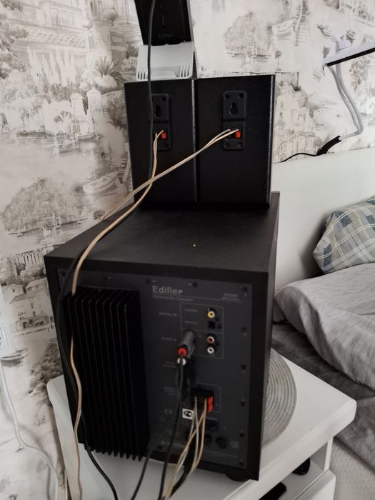 Продам сабуфер б/у Edifier s530d. Срочная продажа