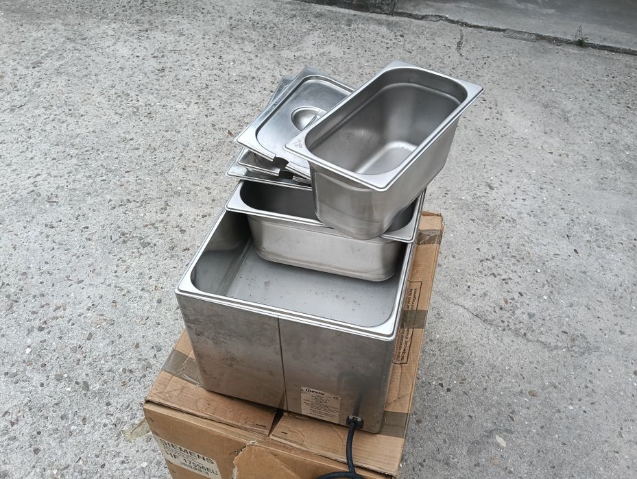 Expositor de comida quente