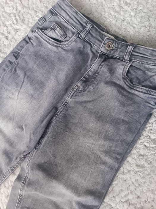 Jeansy szare dla chłopca