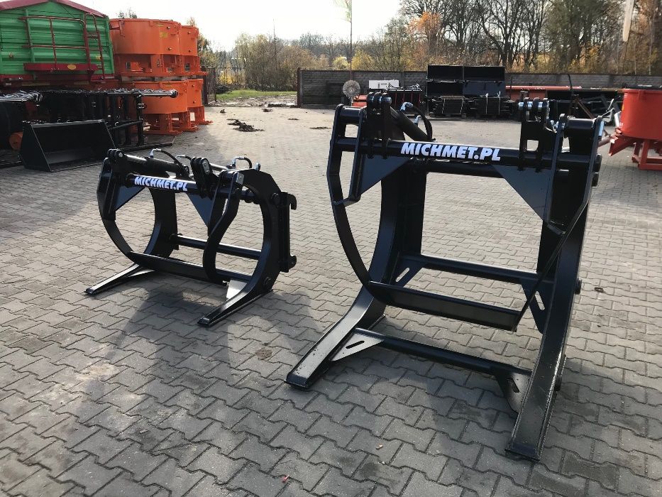 Chwytak do drzewa XXL JCB Atlas Kramer CAT Weidemann MANITOU BOBCAT PL