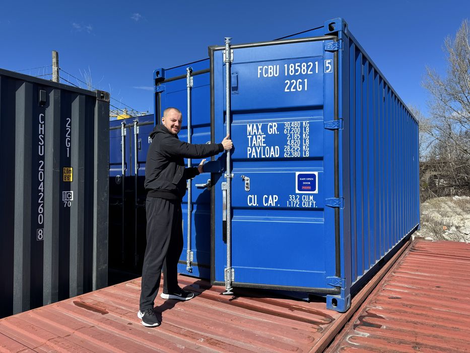 Морський контейнер 20 футів 2025 НОВИЙ / Львів