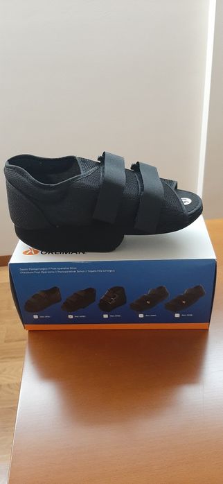 Par de Sapatos pós cirurgico Barouk marca Orliman