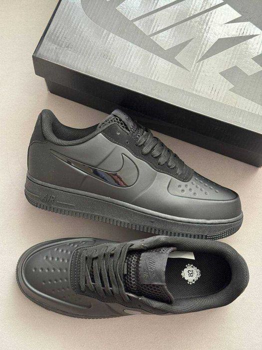 (БЕЗ ПЕРЕДОПЛАТИ)Nike Air Force 1 FOAMPOSITE Black найк айр форс 1