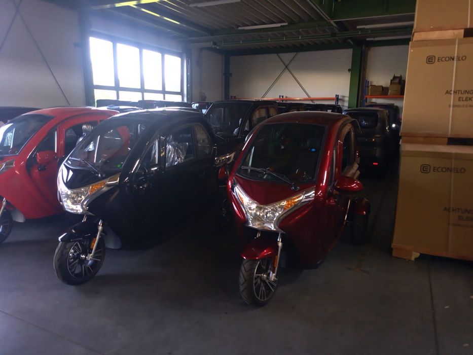 Skuter elektryczny Micro car dachem forst tool electroride czesci zabu