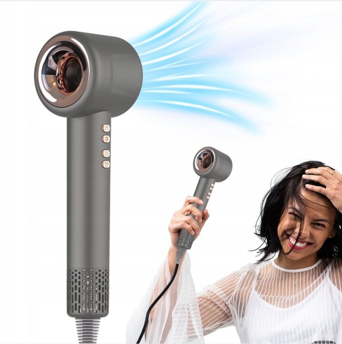 Suszarka do włosów, replika Dyson High Speed 4 tryby, cicha 3w1
