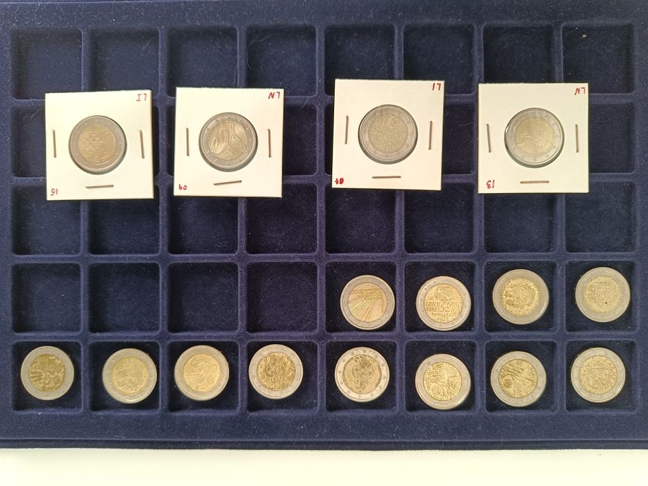 Moedas 2€ comemorativas Portugal