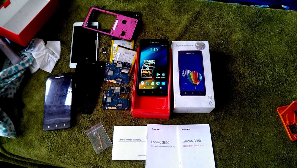 Lenovo S850- Андроид 7.1.2 с многими запасными запчастями, 16GB