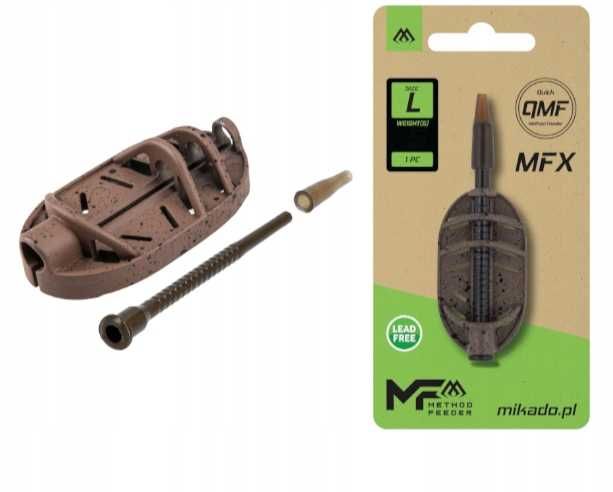 ZESTAW 5 x Koszyk + foremka   Mikado Method Feeder MFX 30g L