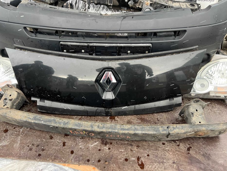 Renault Kangoo 08-16 Капот бампер Фара радіатор Рено Канго Комплект