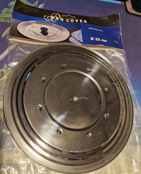 Tampa Multiusos em Aço Inox 32 cm

 Tampa Anti Respingos e salpicos co