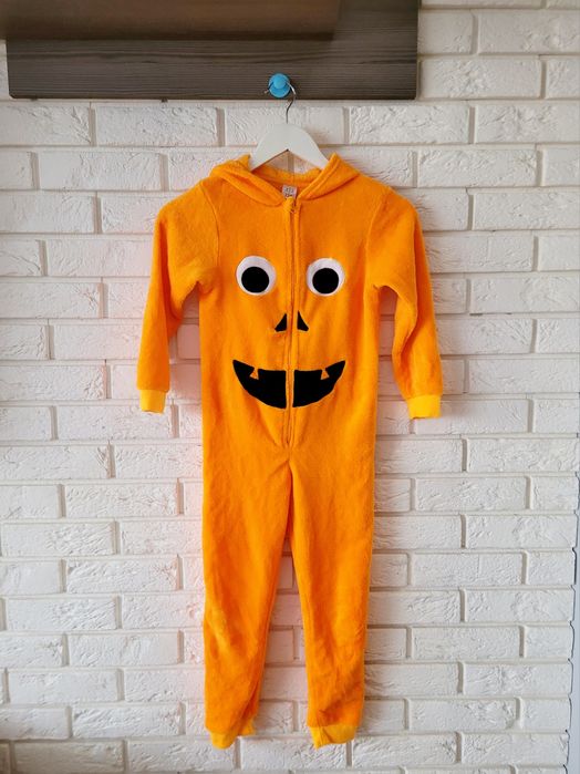 Strój 122/128 dynia karnawałowy bal przebierańców Halloween