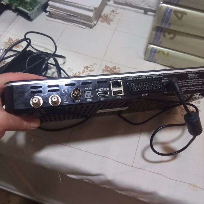 Dekoder media box dysk 500 GB recorde nc+