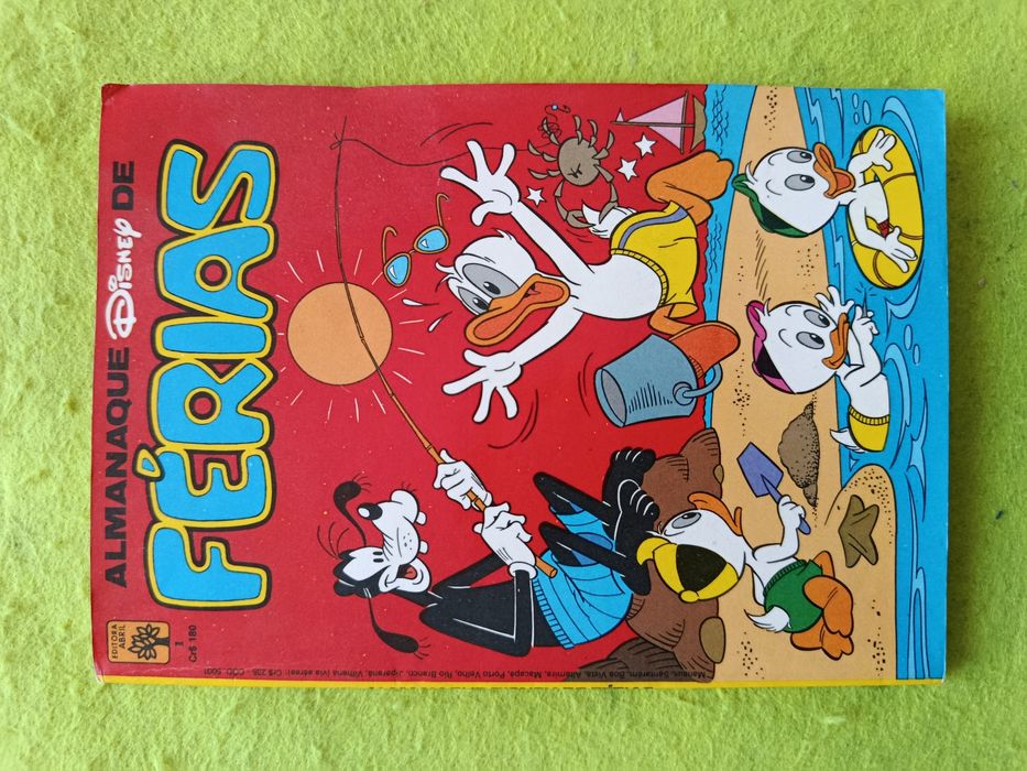 Os Metralhas, Escuteiros Mirins, Almanaque Férias  ( 4 revistas BD )