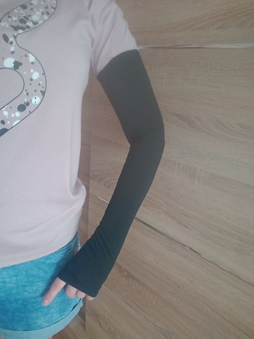 Nowe długie mitenki ocieplacze na ręce