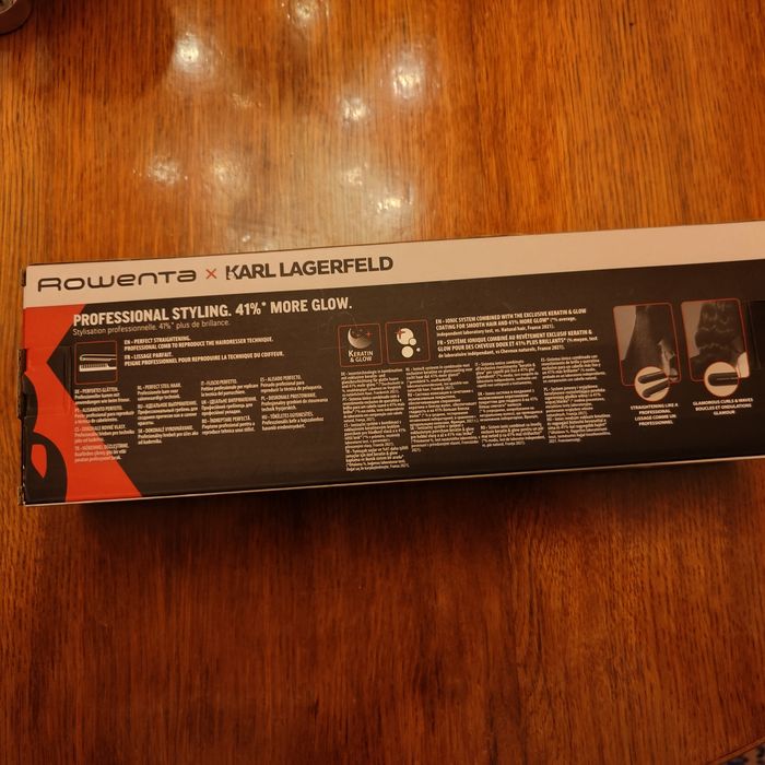Prostownica Rowenta x karl lagerfeld