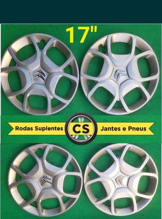 Tampões roda Jante 15, 16, 17  Ford  Audi Citroen Opel BMW Mercedes Renault