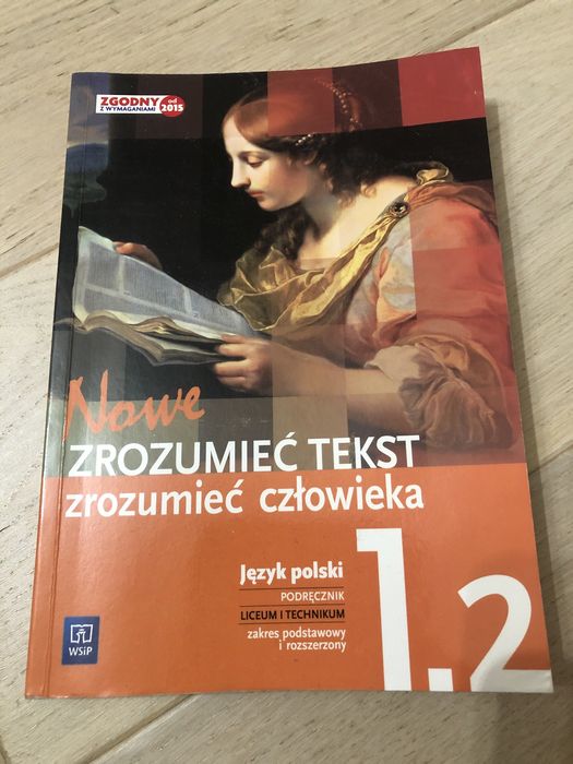 Zrozumieć tekst zrozumieć czlowieka Jezyk polski podrecznik 1.2