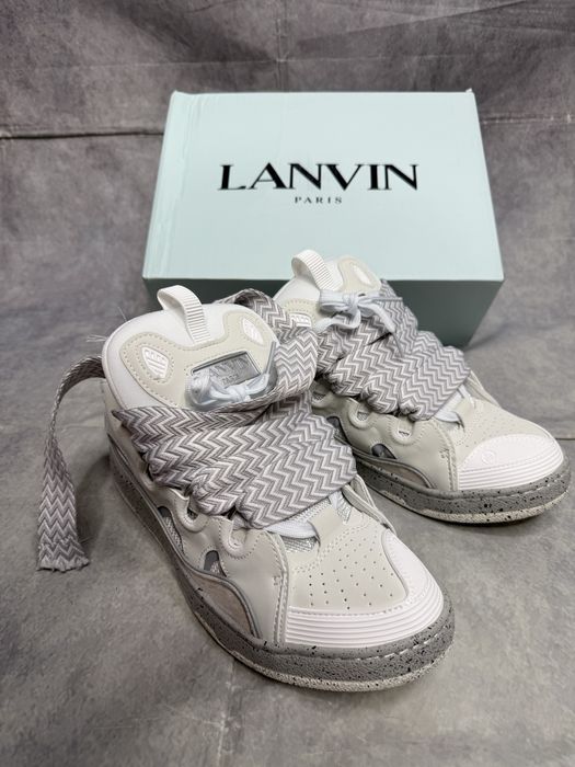 Кроссовки Lanvin Curb White Grey , Ланвин , 43 , 44: 3 400 грн